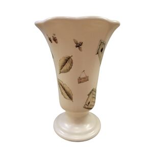 PFALTZGRAFF NATUREWOOD ICE CREAM DISH OR VASE - USA - 6 3/4" TALL